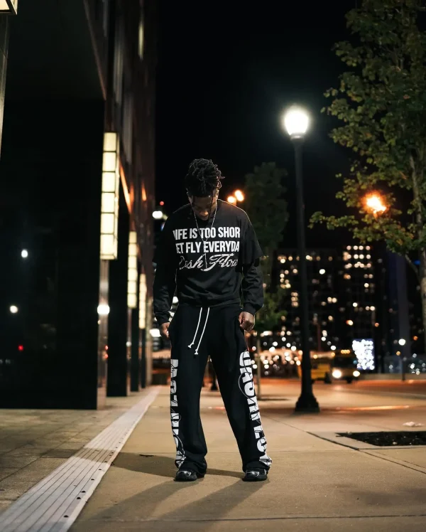 Harajuku Hip Hop Letter Pattern Double Layer Long Sleeved Graphic T Shirts Gothic Retro Hot Diamond Sweatshirt Casual Streetwear - Image 5