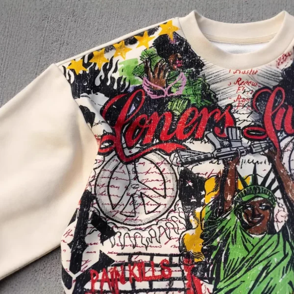 Streetwear Y2k T Shirt New Trend Hip Hop Graffiti Large Graphic Print Design Shirt Harajuku Retro Oversized Loose T Shirt Tops - Image 2